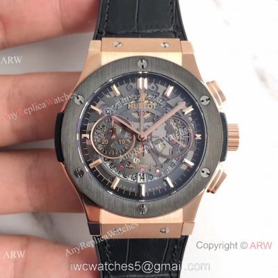 Swiss Grade 7750 Replica Hublot Big Bang Rose Gold 44mm Watch watches