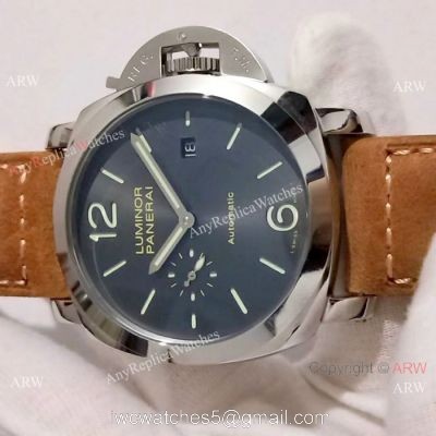 2019 New Panerai PAM 904 Luminor Due Watch Gray Rhodium Dial watches