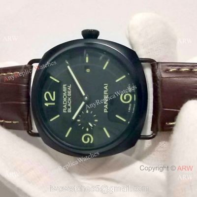 Best Replica Panerai Radiomir Black Seal Black Case Watch PAM388 watches