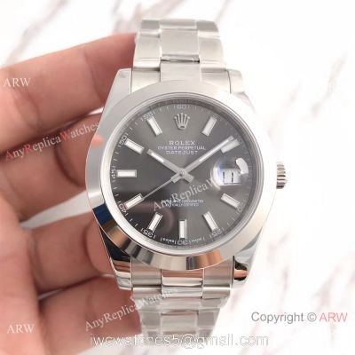 NEW UPGRADED Rolex Oyster Datejust II Gray Face AAA Replica Watch watches