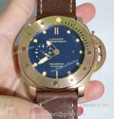New Copy Panerai Luminor Submersible Blue Dial watch Panerai PAM00671 watches