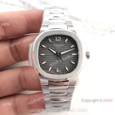 Swiss Replica Patek Philippe AAA Nautilus 7118 Watch Gray Face Stainless Steel watches