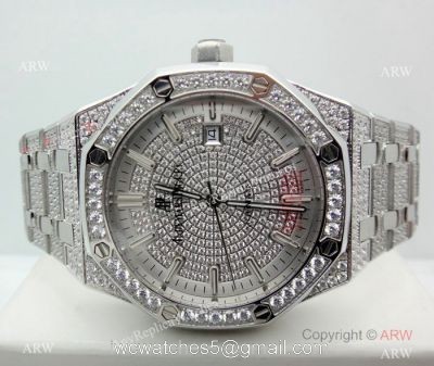 2019 Replica Audemars Piguet Ice Royal Oak Automatic Watch 41mm watches