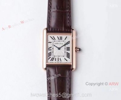 Swiss Grade Cartier Watches Replica Cartier Tank Louis Rose Gold Watch watches