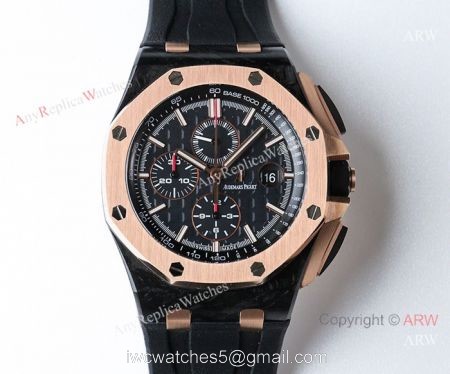 JF AUDEMARS PIGUET 26400 CAL.3126 44MM ROSE GOLD CASE WATCH watches