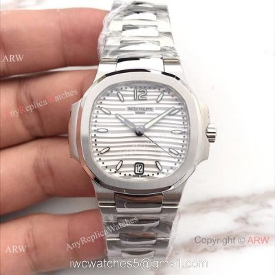 Swiss Replica Patek Philippe Nautilus 7118 Watch Stainless Steel White Dial 42mm watches