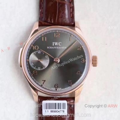 IWC Portuguese IW95290 Minute Repeater Fake Watch Rose Gold 43mm watches