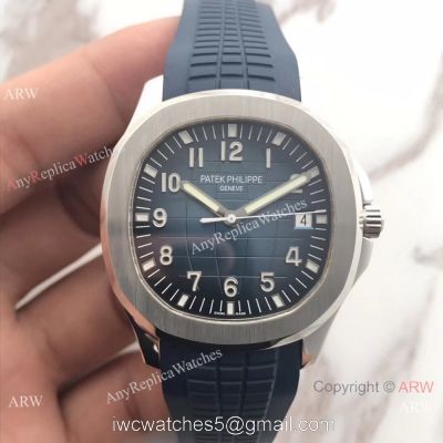 Swiss Grade Patek Philippe Aquanaut 5168G Watch SS Blue Dial watches