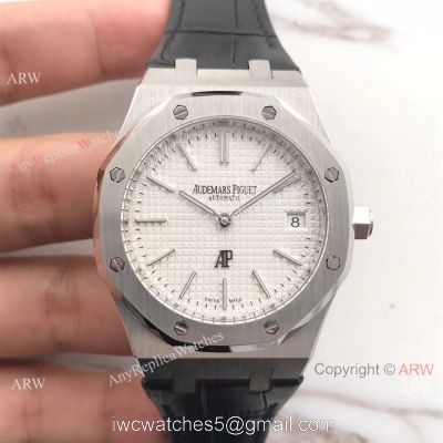 Best Replica Audemars Piguet Extra Thin Men Wristwatch SS White Face watches