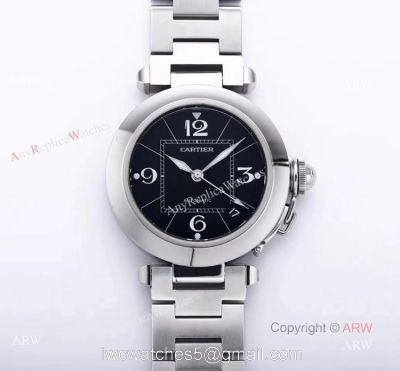 Best Quality Cartier Pasha 2020 Ladies Watches Automatic Replica With Black Dial watches