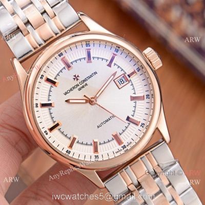 Vacheron Constantin Copy Geneve 2-Tone Rose Gold Watches watches