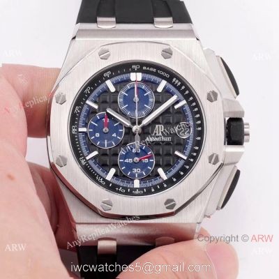 Audemars Piguet Royal Oak offshore Replica Watches SS Blue Sub-dials watches