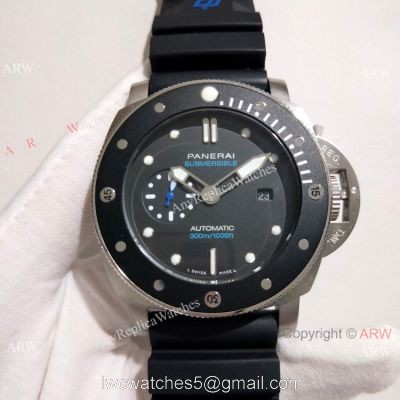 Copy Panerai Luminor Submersible PAM683 Watch Stianless Steel Black Bezel watches