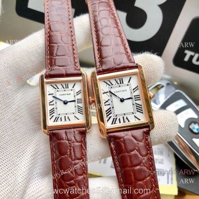 Replica Cartier Tank Solo Rose Gold Watch 2019 New watches