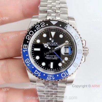 NOOB V3 Rolex GMT-Master II Ref.126710 BLNR Jubilee Watch / Rolex Batman Copy watches