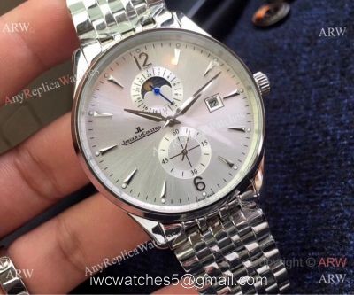 2019 Copy Jaeger-LeCoultre Master Moonphase Stainless Steel Watch watches