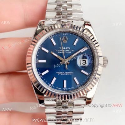 Rolex Datejust II Ref.126334 Blue Dial Jubilee Replica Watch Rolex AR Factory watches
