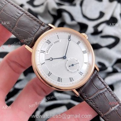 Copy Breguet Classique Automatic Watches Rose Gold Silver Dial watches
