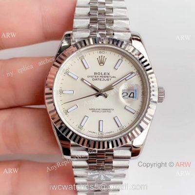Replica Rolex Datejust II Swiss 2824 White Dial Watch AR Factory watches
