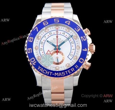 JF Factory Rolex Yachtmaster II Rolex Everose Replica Watch 44mm YMII watches