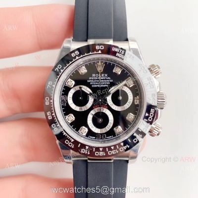 Highest Quality Daytona Rolex Oysterflex Replica Watch Noob Daytona 4130 watches