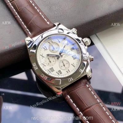 Breitling Chronomat B01 Chronograph Watches SS Roman Marker watches
