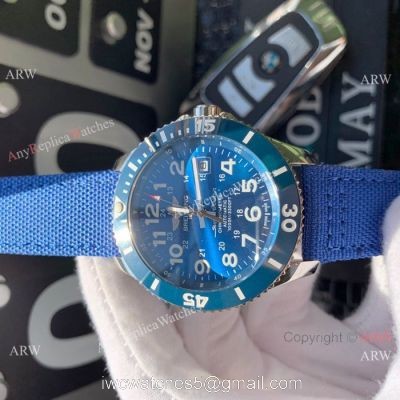 High Quality Breitling Superocean II Blue Dial Watches 42mm watches