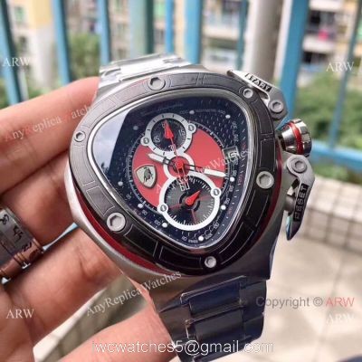 Copy Tonino Lamborghini Spyder 8901 Chronograph watch Stainless Steel watches