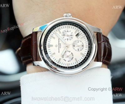 Vacheron Constantin Grand Complications SS White Face Watch Buy Replica watches