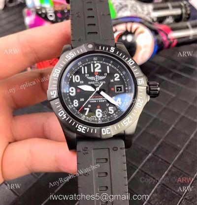 Breitling Colt Skyracer Chronometer All Black Watch Best Replica watches