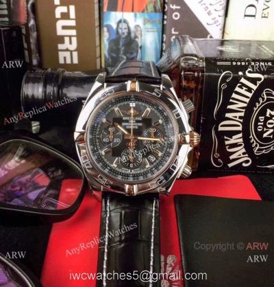 Replica Breitling Chronomat 01 Two Tone Rose Gold Watch watches