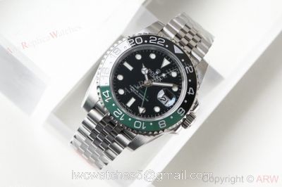 Highest Quality Rolex GMT Master II Swiss ETA GreenBlack Ceramic Watch 126710blro watches