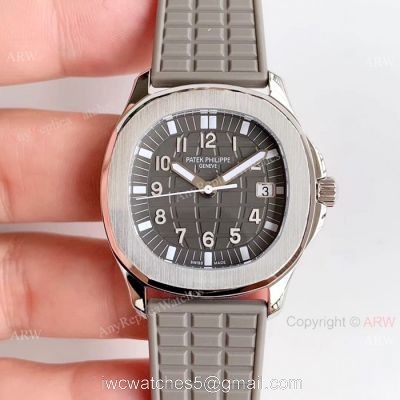 Swiss Replica Patek Philippe Aquanaut Luce 5067A Ladies Watch Gray Dial watches
