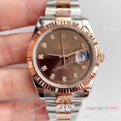 Rolex Datejust II 126331 Two Tone Rose Gold ETA2824 Watch AR Watch Factory watches