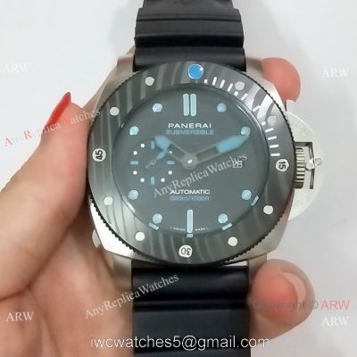 Best Replica Panerai Submersible BMG Pam799 Watch SS Carbotech Bezel watches