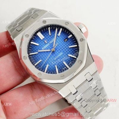 Audemars Piguet Royal Oak Swiss 3120 Watches Fake Stainless Steel Blue Face watches