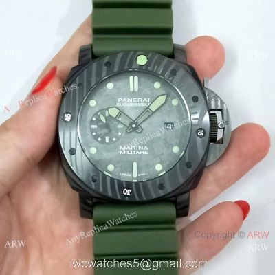 Panerai Submersible Marina Militare Carbotech Special Edition PAM961 Watch 2019 Replica watches