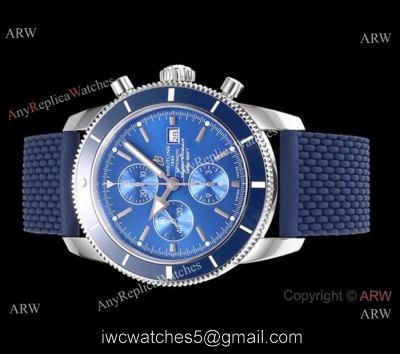 Swiss Replica Breitling Superocean Heritage Blue Watch 7750 Movement watches