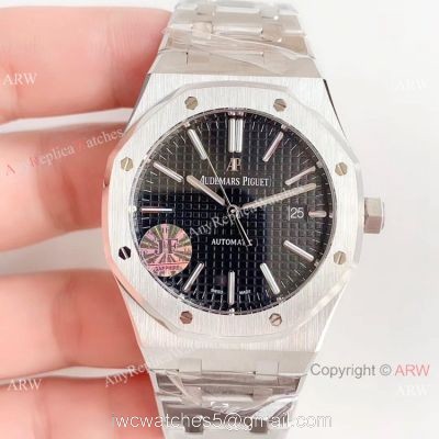 JF Audemars Piguet Royal Oak Cal.3120 Black Dial Watch V5 Version watches