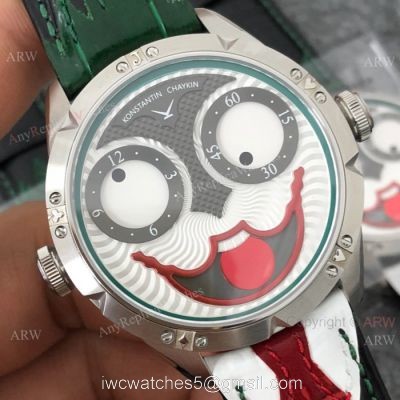 New Copy Konstantin Chaykin Joker Automatic watch SS Clown Face watches