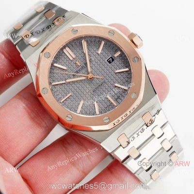 Swiss 3120 Audemars Piguet Replica Watch Two Tone Rose Gold 41mm watches