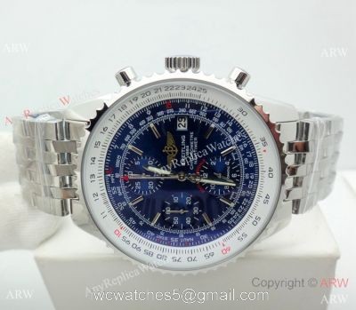 New Replica Breitling Navitimer Edition Speciale 46mm Watch SS Blue Dial watches