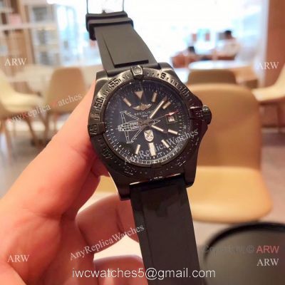 NEW Copy Breitling Avenger Seawolf II Boelcke Automatic Watch All Black watches