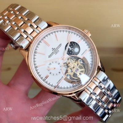 Jaeger-LeCoultre Master Tourbillon Moonphase 2-Tone Rose Gold Watch watches