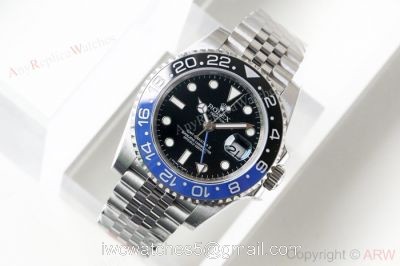 Rolex GMT Master II Swiss ETA 40MM Watch Rolex Batman Replica watches