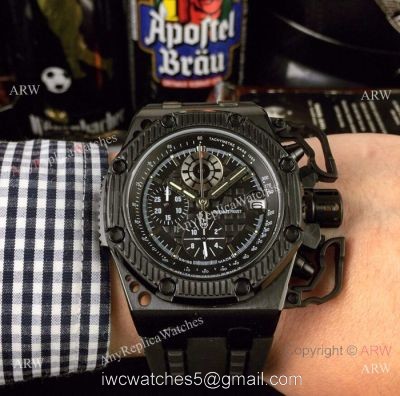 High Quality Audemar Piguet Survivor Limited Edition Watch All Black watches