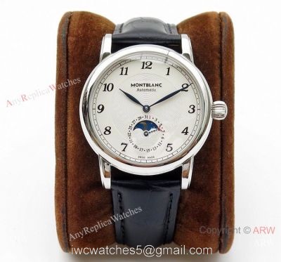Swiss Montblanc Star Legacy Moon phase U0116508 White Dial Watch Best 1:1 Replica watches
