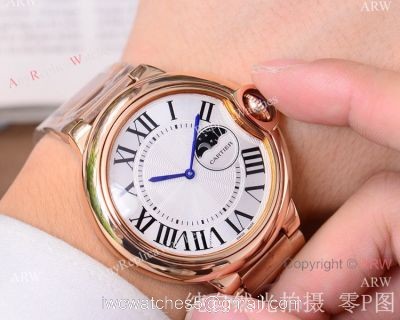 Replica Cartier Ballon Bleu de Moon phase 43mm Watch Automatic watches