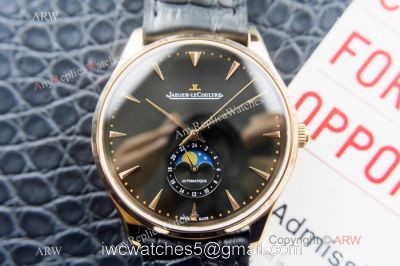 Swiss Copy Jaeger-LeCoultre Master Ultra Thin Moon 39 mm Watch Gold Case watches