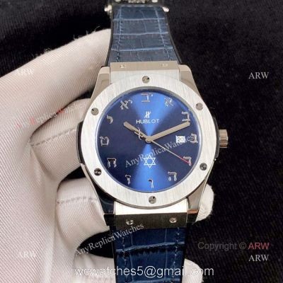 New Copy Hublot Classic Fusion Special Edition Watch SS Blue Dial watches